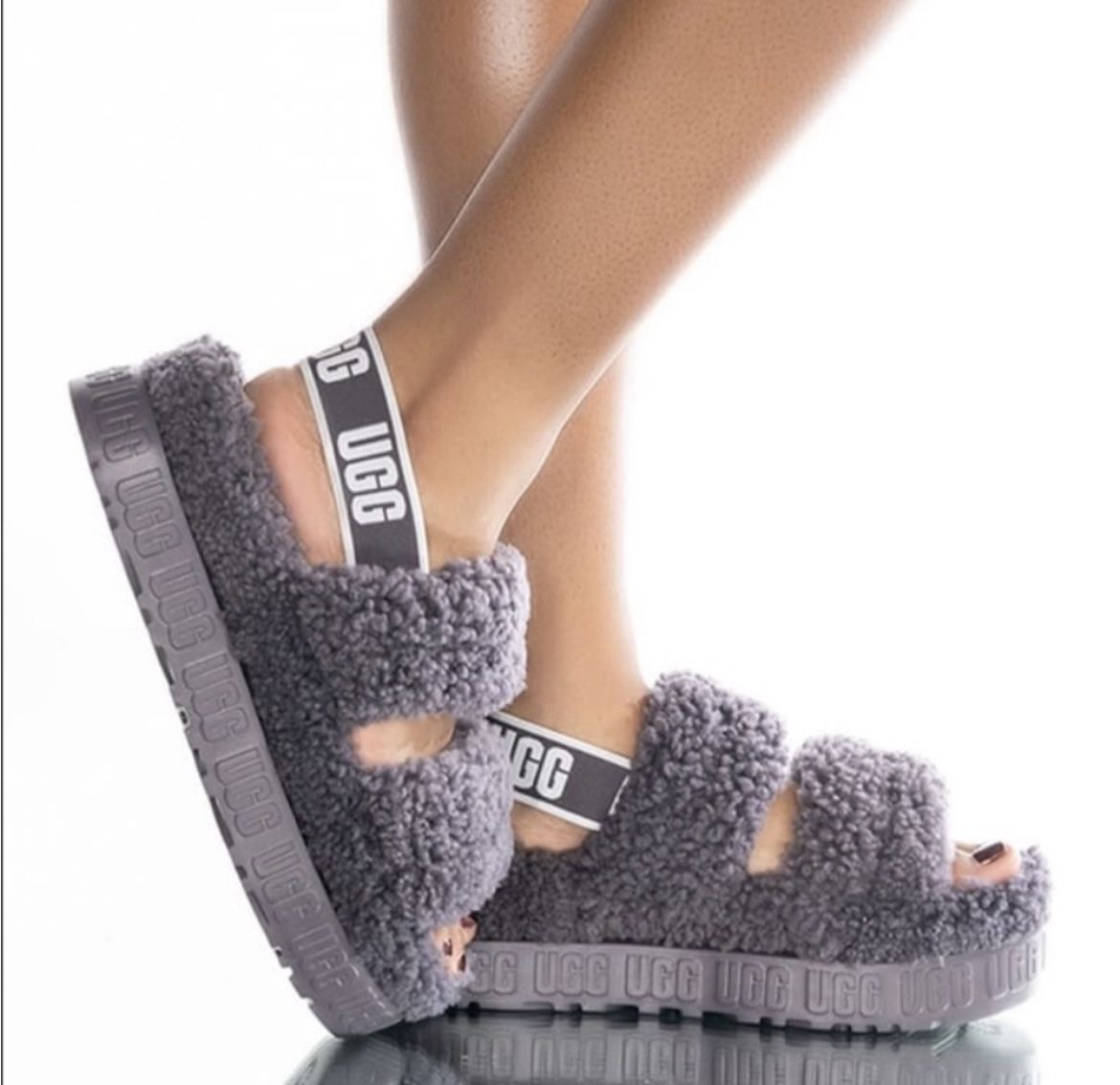 UGG Women's Slide Oh Fluffita Shade