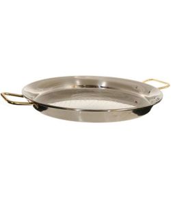 Garcima 18-Inch Stainless Steel Paella Pan