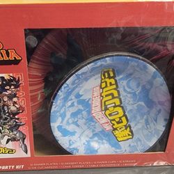SEALED  NEW My Hero Academia Party Supplies Kit Set