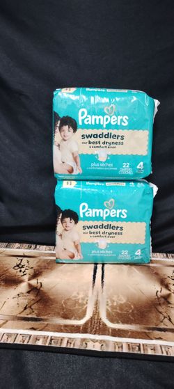 Pampers Swaddlers Size 4 Diapers – 2 Packs
