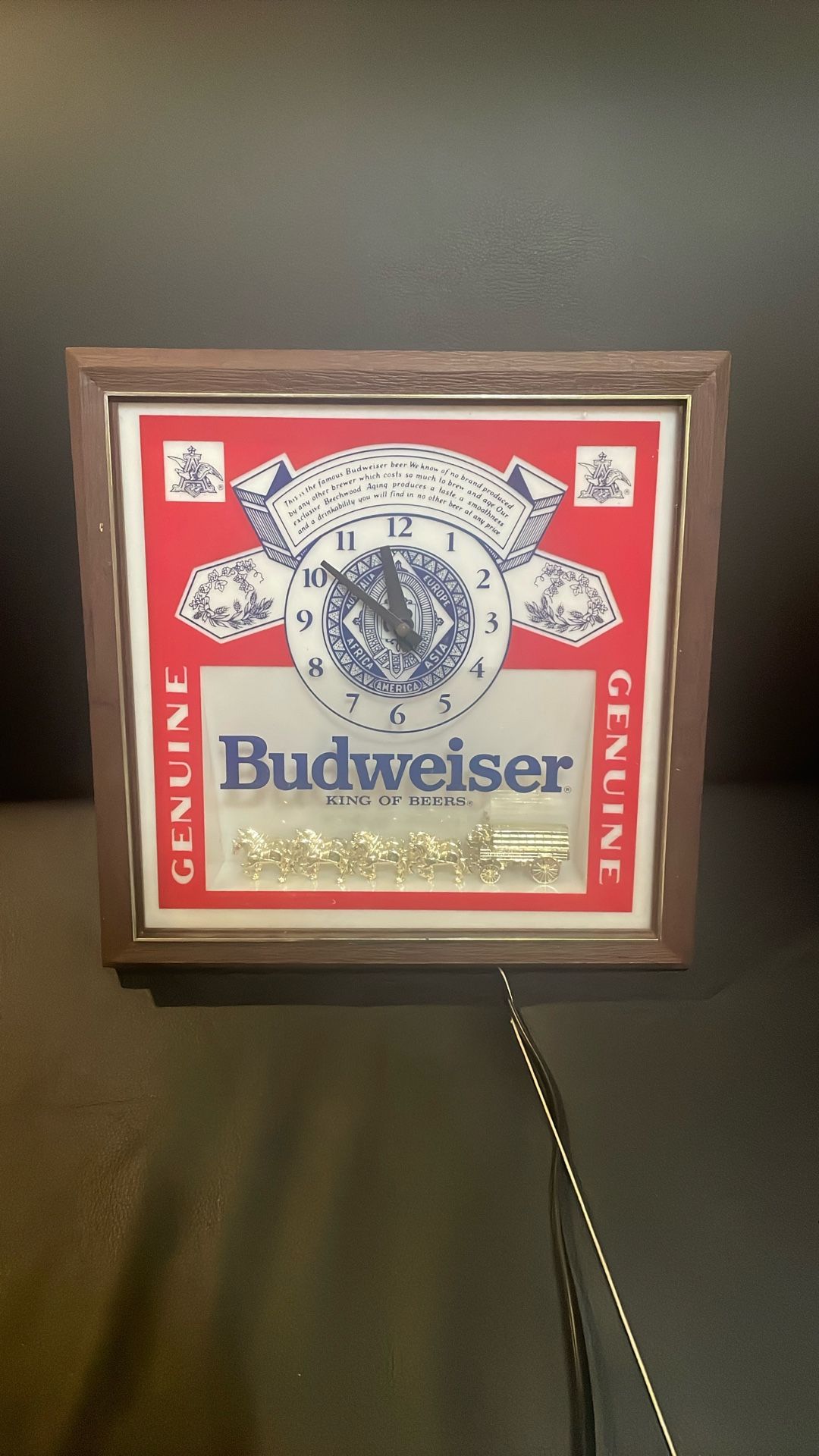 Budweiser Clock