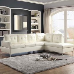 Sectional White Color Available Brand New $979