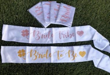 Bride To Be / Bridesmaids Sash