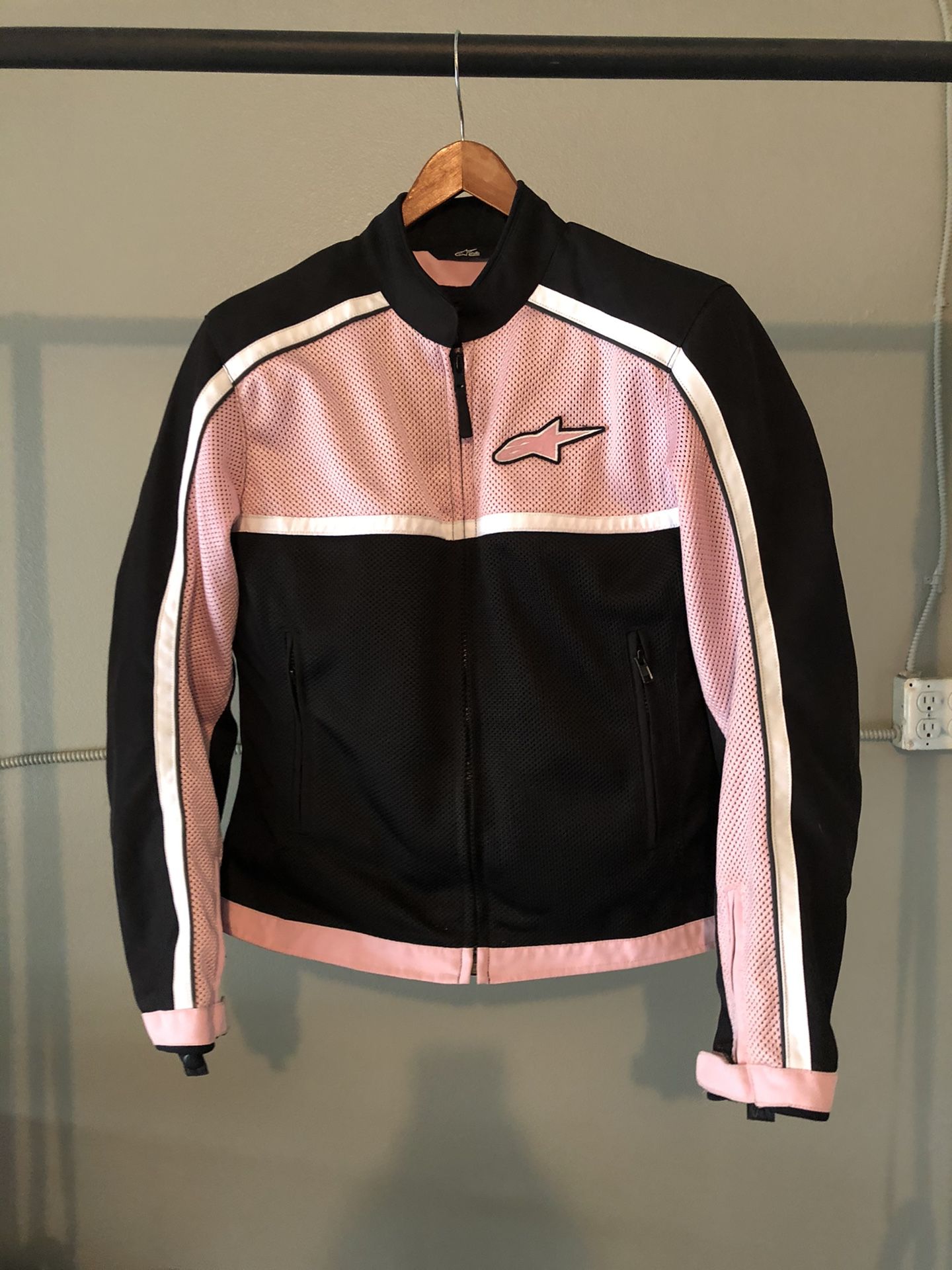 Pink AlpineStars Motorcycle Jacket