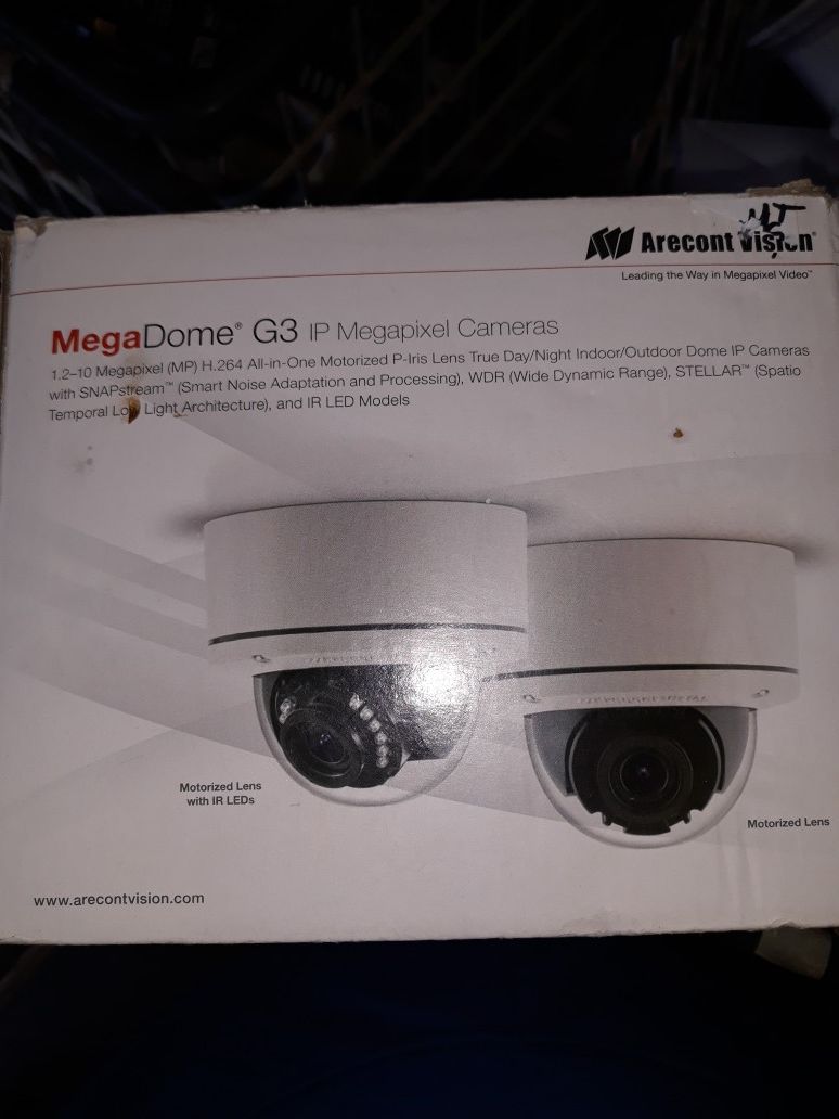 Arecont Vision AV5355PMIR-SH MegaDome G3 IP Megapixel Camera