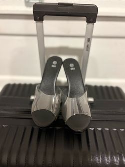 Clear Platform High Heel Mule heels 8