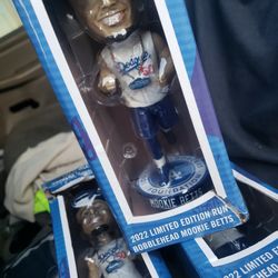 Mookie Betts Bobbleheads (2)
