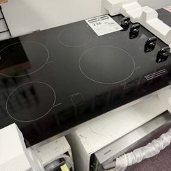 30’ Cooktop 3-Burner 1 Warmer With Knob Controlled 