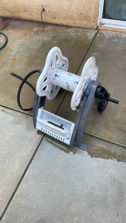 Garden Hose Reel with Crank Handle