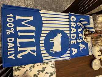 Milk carton costume kids size L/XL