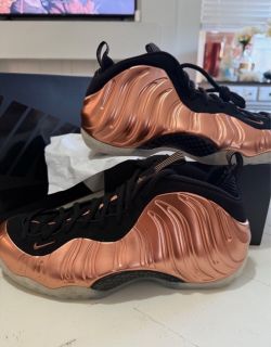 Nike Air Foamposite One Metallic Copper (2024) FZ9902-001 Men's Size 13 Shoes NE