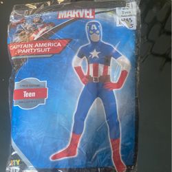 Captain America Teen Size