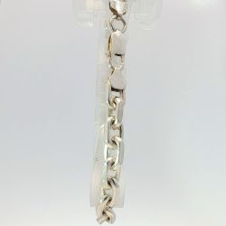 Men’s Sterling Silver 925 Heavy 9-inch Anchor Link Chain Bracelet 33.1 Grams 11059362