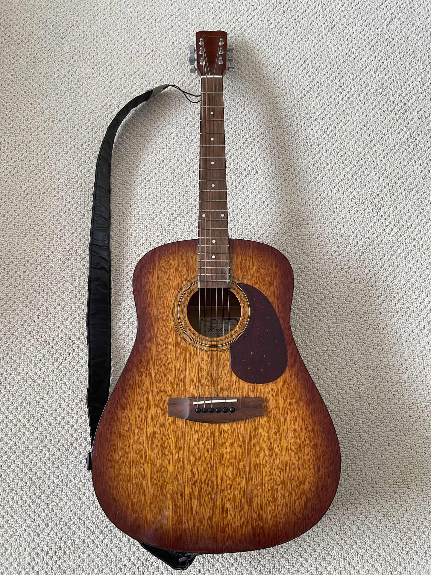 Horner HW-300G/BS  6 String Acoustic Guitar  