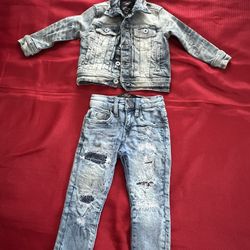 Jordan Craig Toddler Boy's Jean Outfit (Located In Warwick, RI)