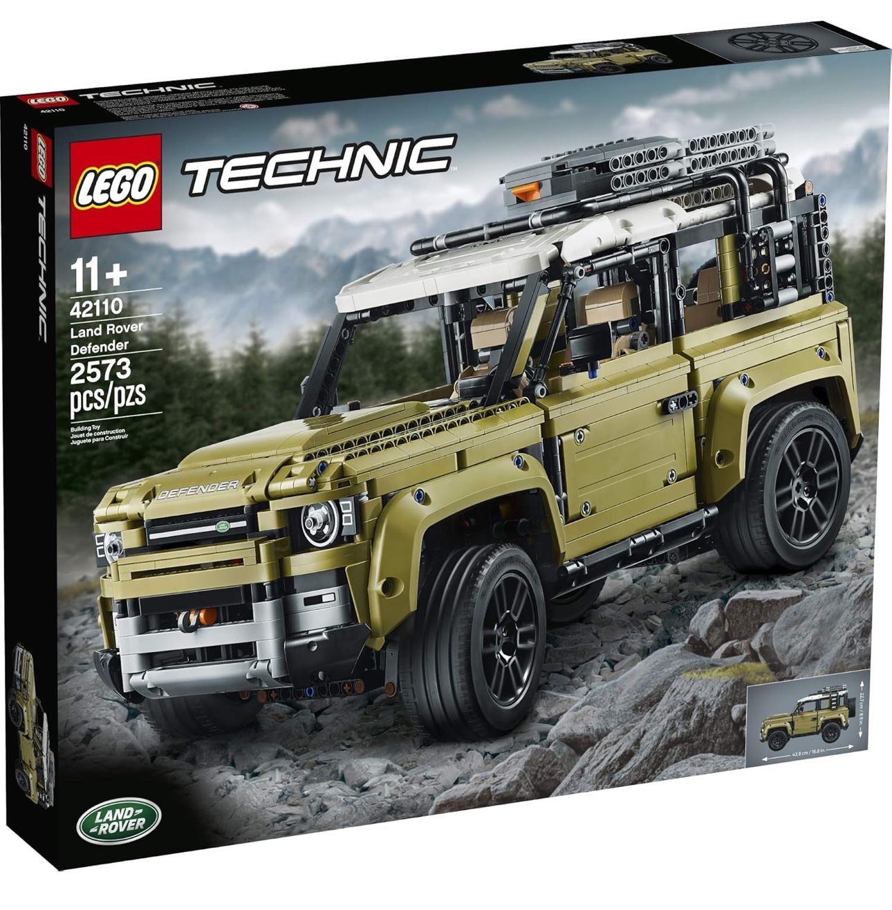 LEGO Technic Land Rover Defender 42110 Building Kit (2573 Pieces)