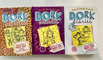 3 Dork Diaries Book Great Condition
