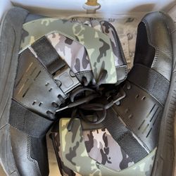 $60 Camo High Top Shoes Size 11