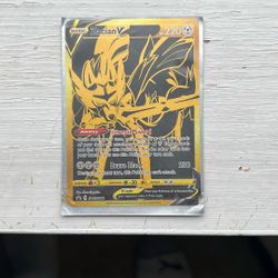 Zacian Basic Pokimon Card (RARE)