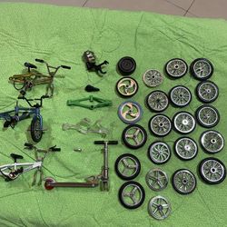 Lot Of Mini Bikes And Exchange Parts