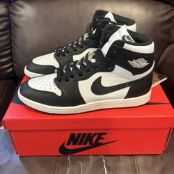 Nike Air Jordan 1 Retro High 85 Black White Size 10.5