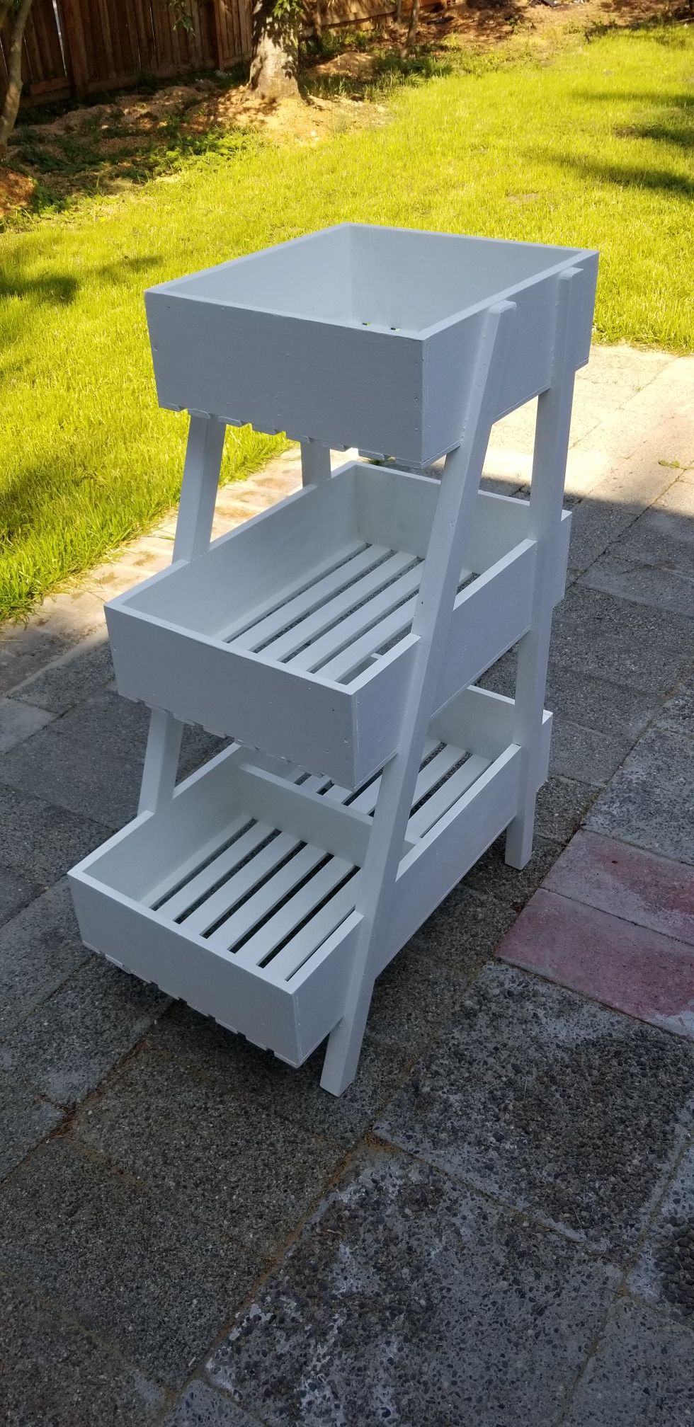 Wooden Kitchen storage rack