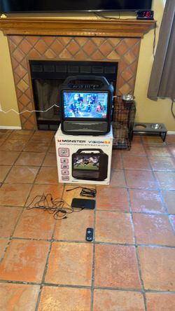 Monster Vision 15.6 Bluetooth Speaker with built in LCD TV