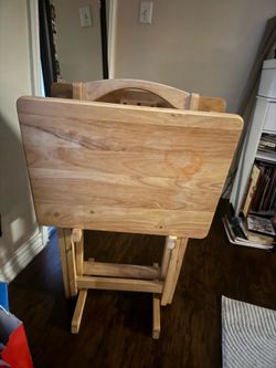 Folding tv trays