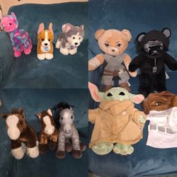 Stuffed Animals (Build A Bear, Squishmallow, Disney, Etc)