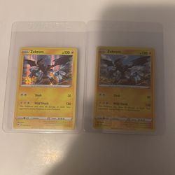 Pokémon Zakrom Set 60/185 Two Cards 