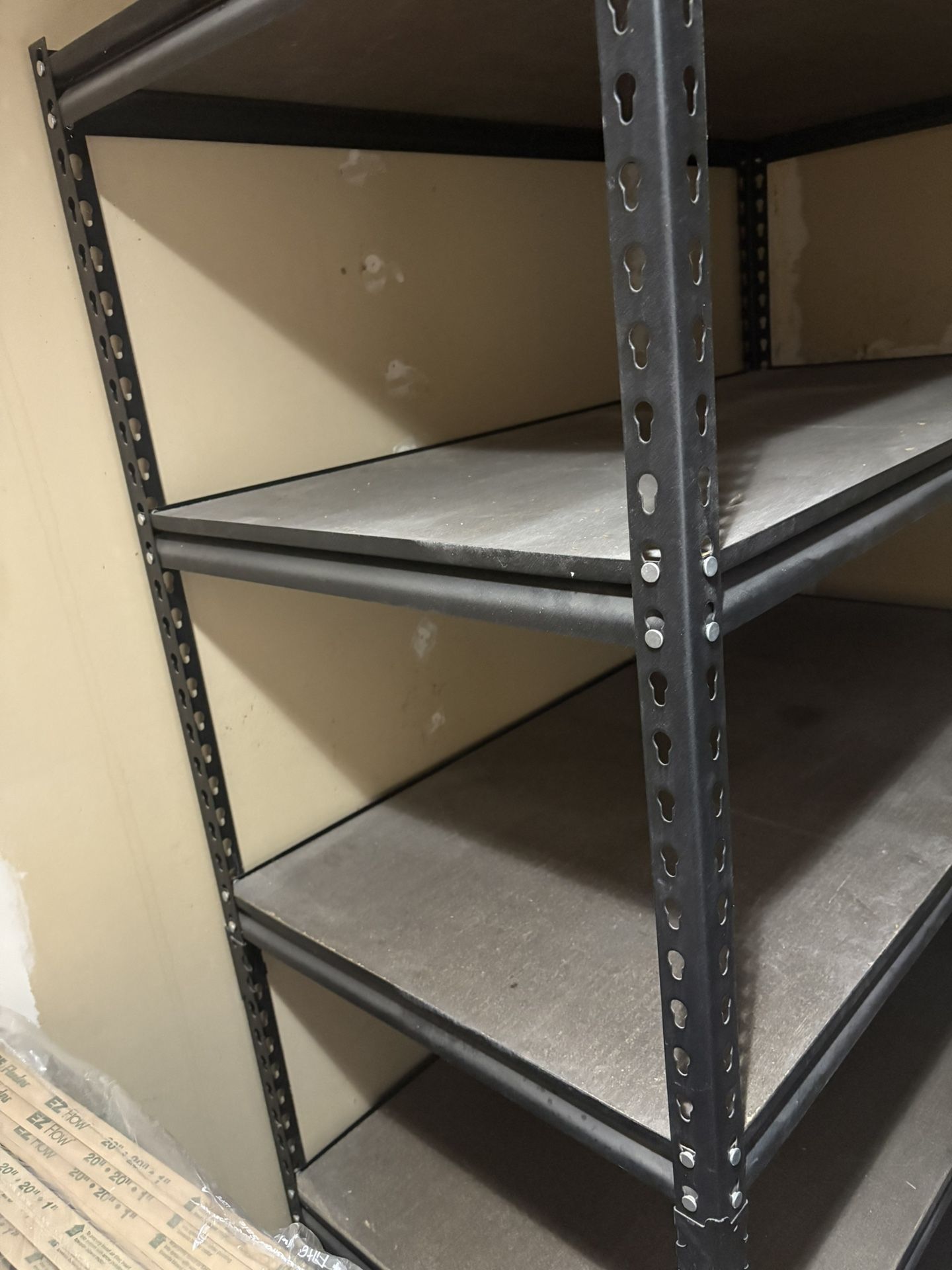 5 TIER STAINLESS STEEL STORAGE SHELVING