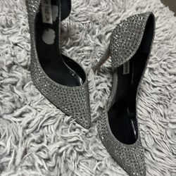 Steve Madden Rhinestone Stilettos 8-1/2