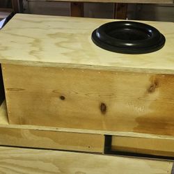 Single Audiopipe Bdc4 12 In Custom Vented Enclosure 