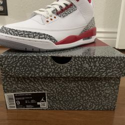 Jordan 3 Cardinal