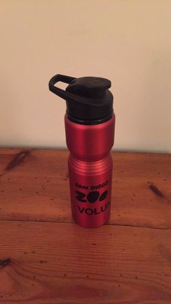San Diego Zoo Volunteer Water Bottle