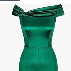 Emerald Green Dress