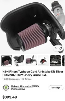 K&N cold air intake