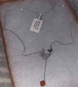.925 necklace with VVS Lab Diamonds