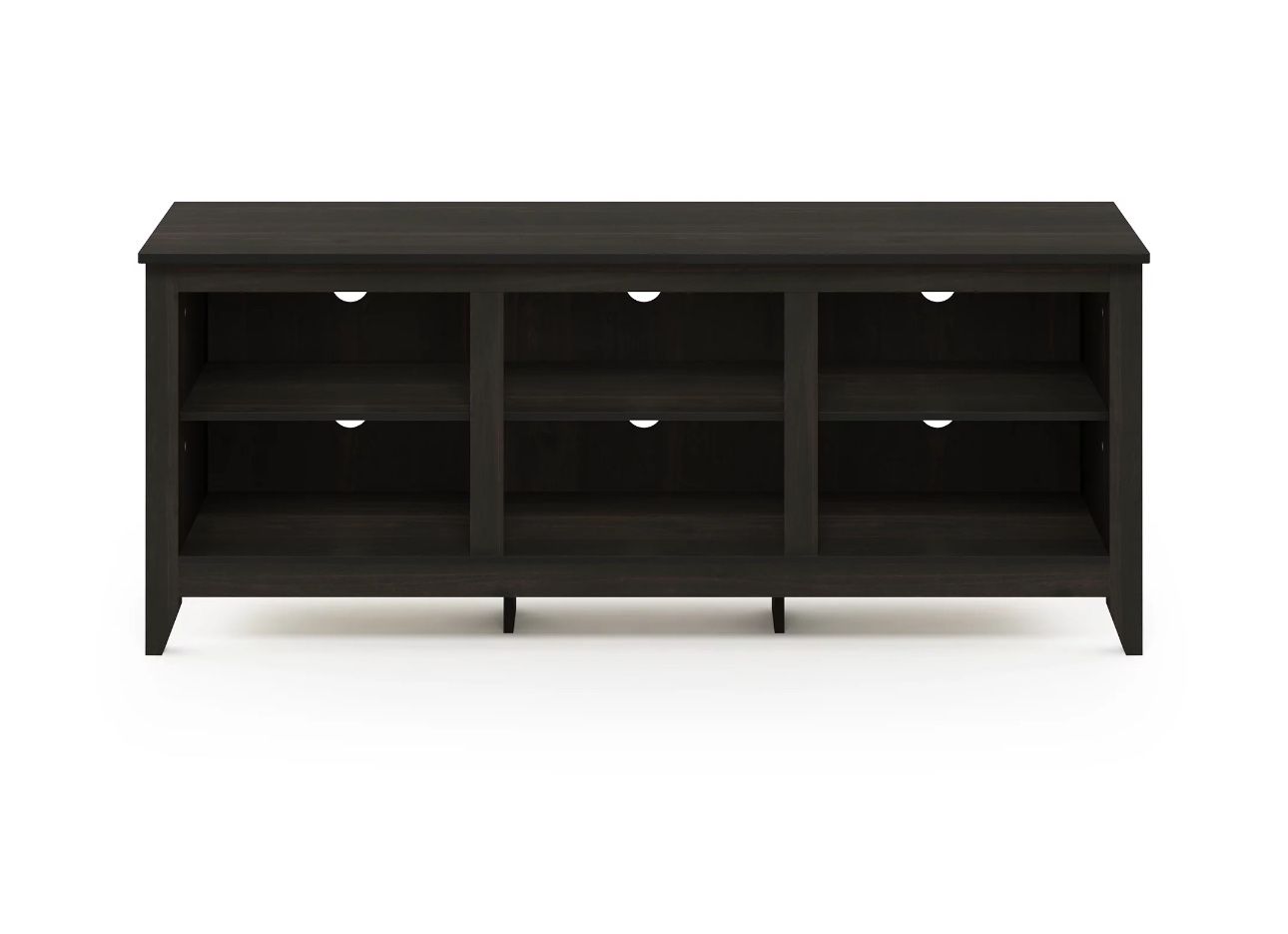 Furinno Furinno Jensen TV Stand with Shelves, for TV up to 65 Inch, Espresso