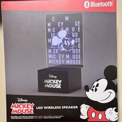 Disney Mickey Mouse Bluetooth LED Wireless Speaker