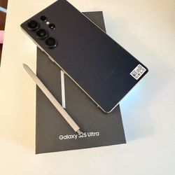 Samsung Galaxy S25 Ultra Titanium Black Unlocked -Like new 