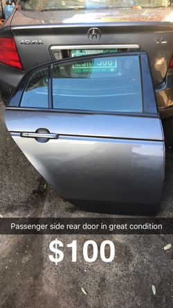 2006 Acura TL rear door right
