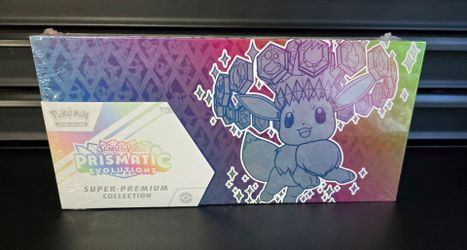 Prismatic Evolutions Super Premium Collection box