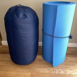 Alpak Mummy Sleeping Bag and Pad