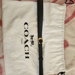 Womens COACH Leather Belt 