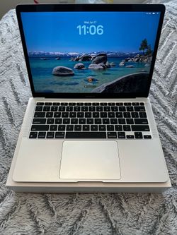 MacBook Air M1 13” Silver - 256GB 8GB - Original Box - 130 Cycles - Like New