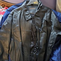 St. John's Bay Leather Jacket