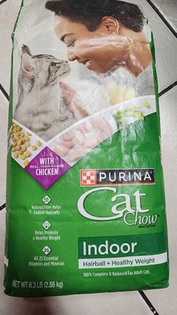 Purina Cat Chow Indoor Dry Cat Food, Hairball + Healthy Weight, 6.3 lb. Bag