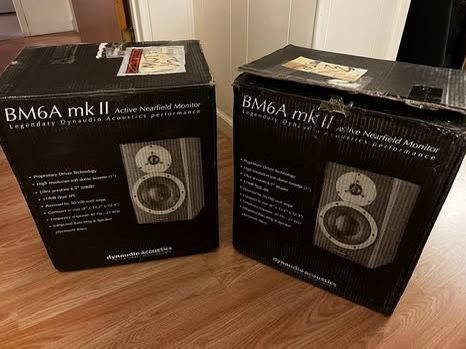 DYNAUDIO BM6A MKII (mint Cond, Like new)