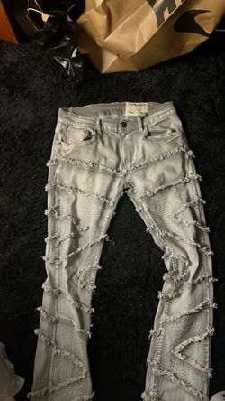 Stacked jeans